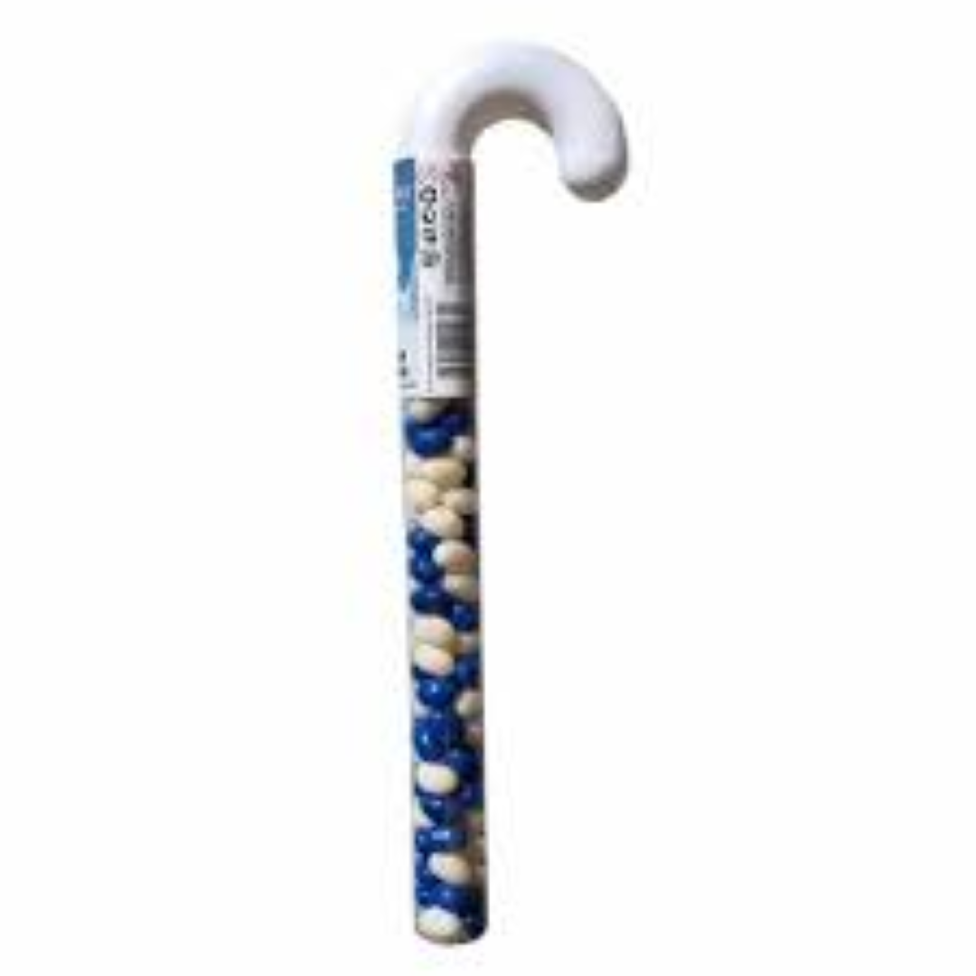 SNOWMAN JELLY BEAN CANDY CANE 100G